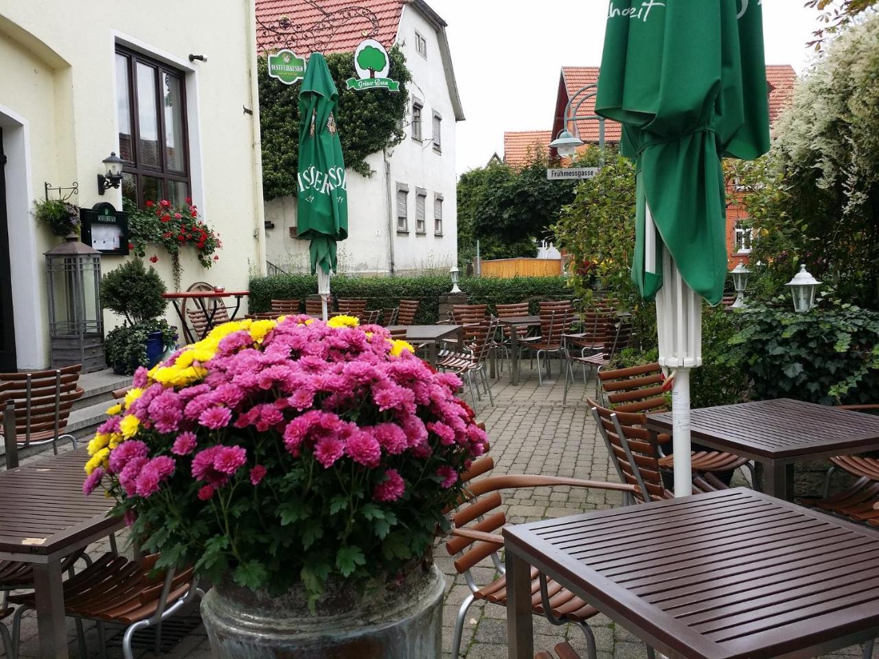 Hotel-Landgasthof Gruener Baum - Dittigheim 타우버비쇼프스하임 외부 사진